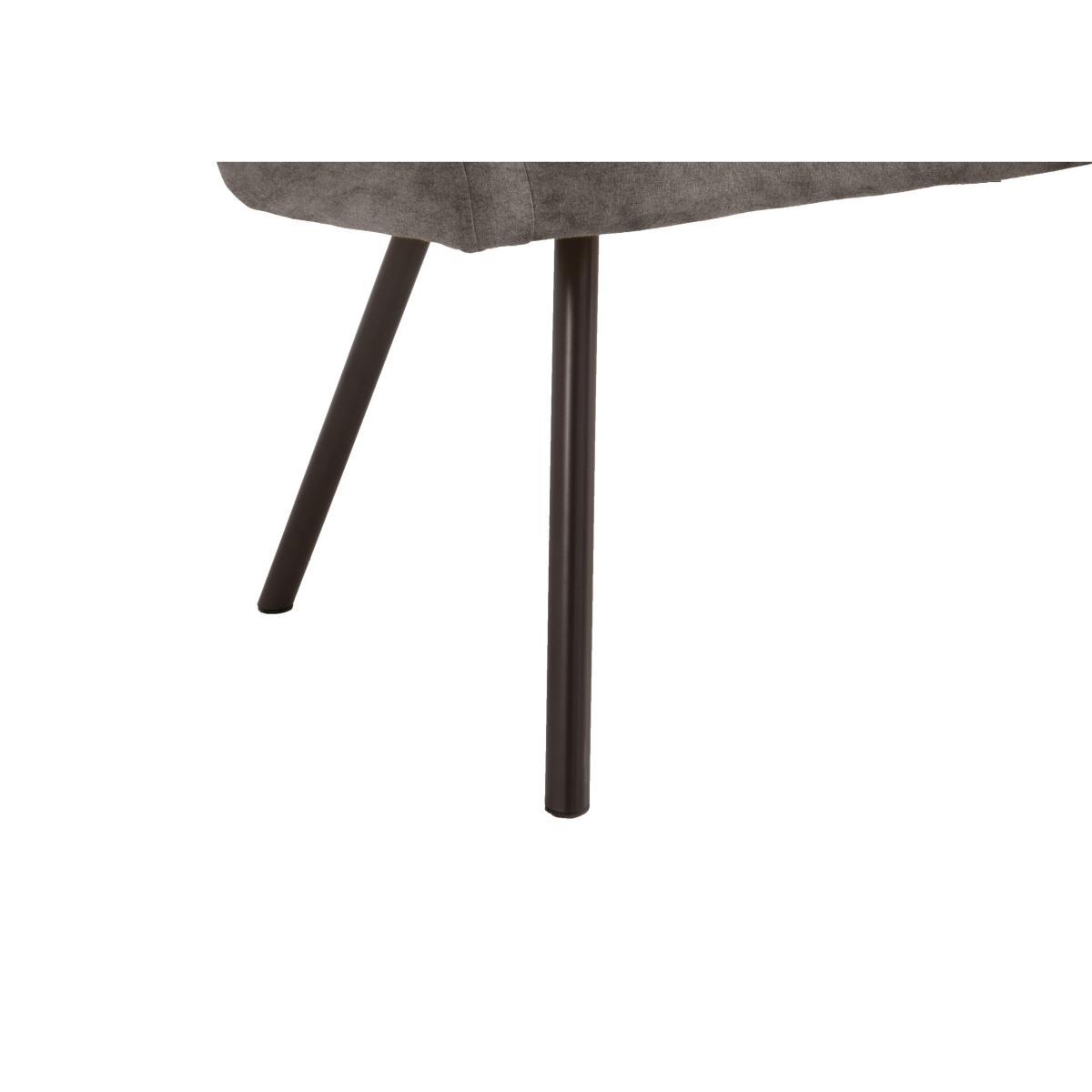 Rocket Dining Table with 2 Faux Leather High Back Benches Dining Set – image 5