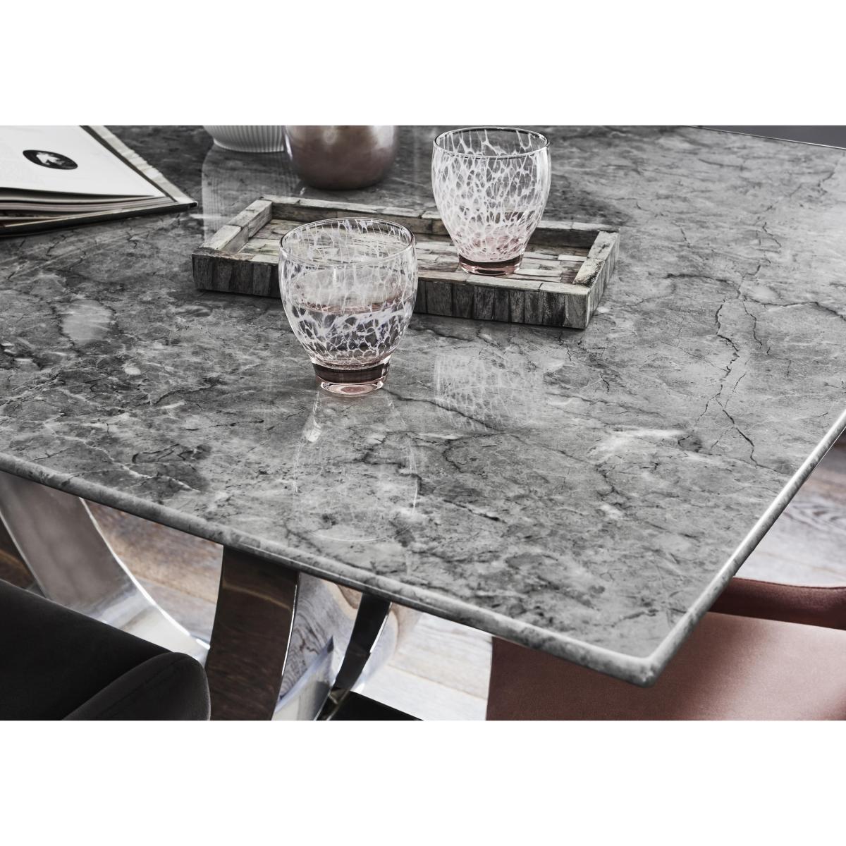 Donnie Dining Table and 6 Chairs - Grey – image 3