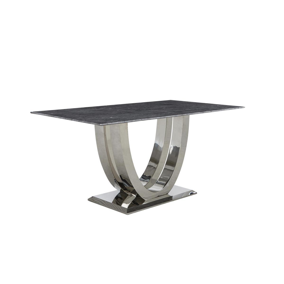 Donnie Dining Table and 6 Chairs - Grey – image 8