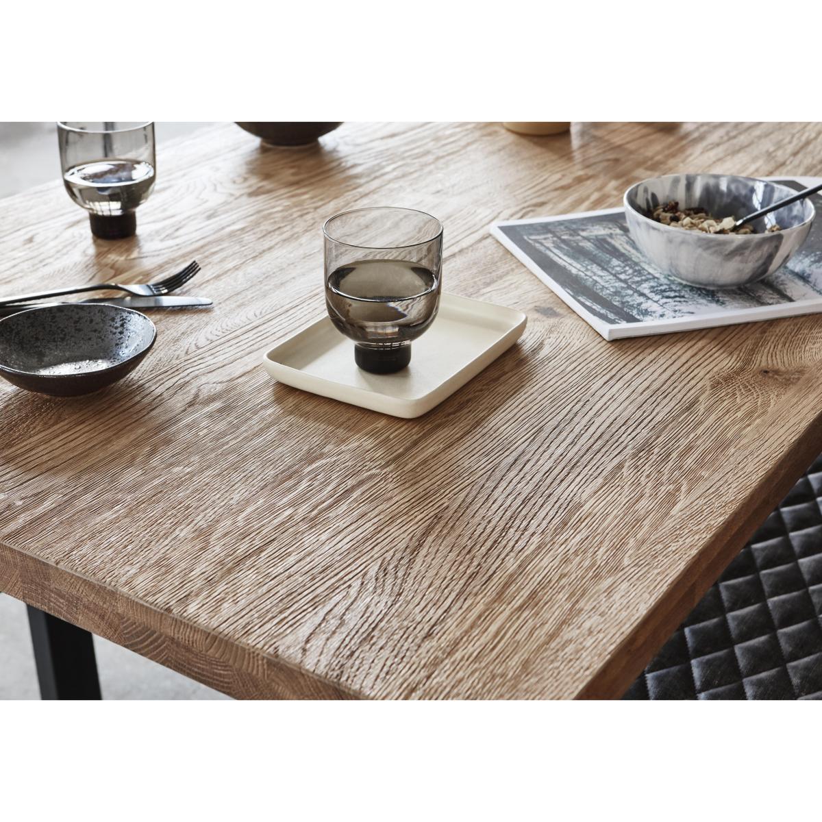 Compact Earth Dining Table and 6 Dining Chairs – image 3