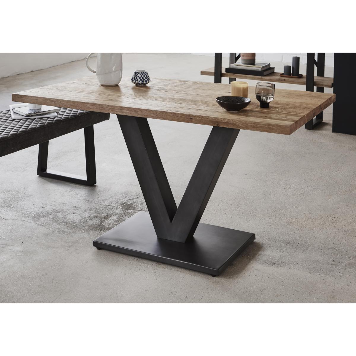 Compact Earth Dining Table and 6 Dining Chairs – image 4