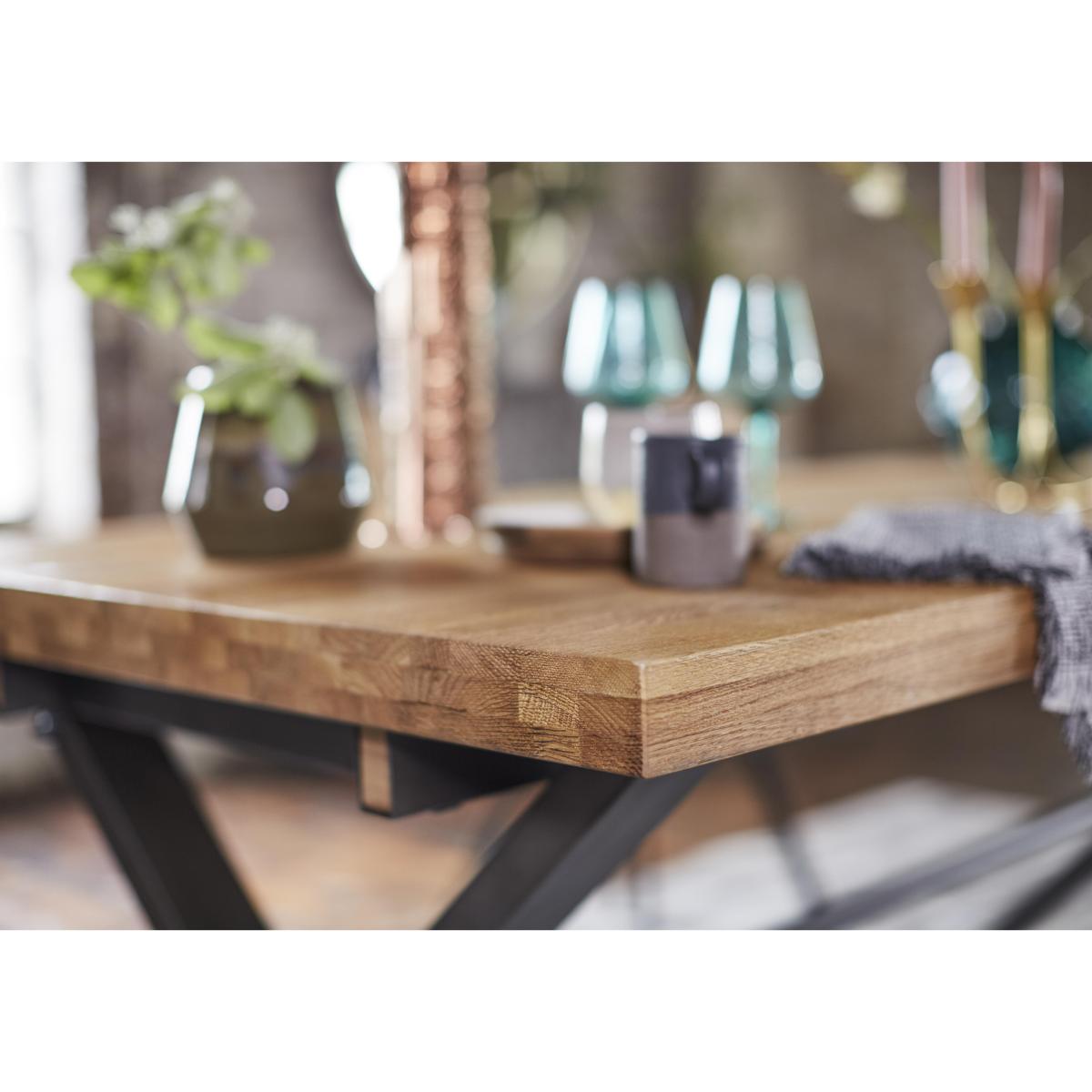 Earth Dining Table with 6 Cantilever Dining Chairs - 150-cm – image 3