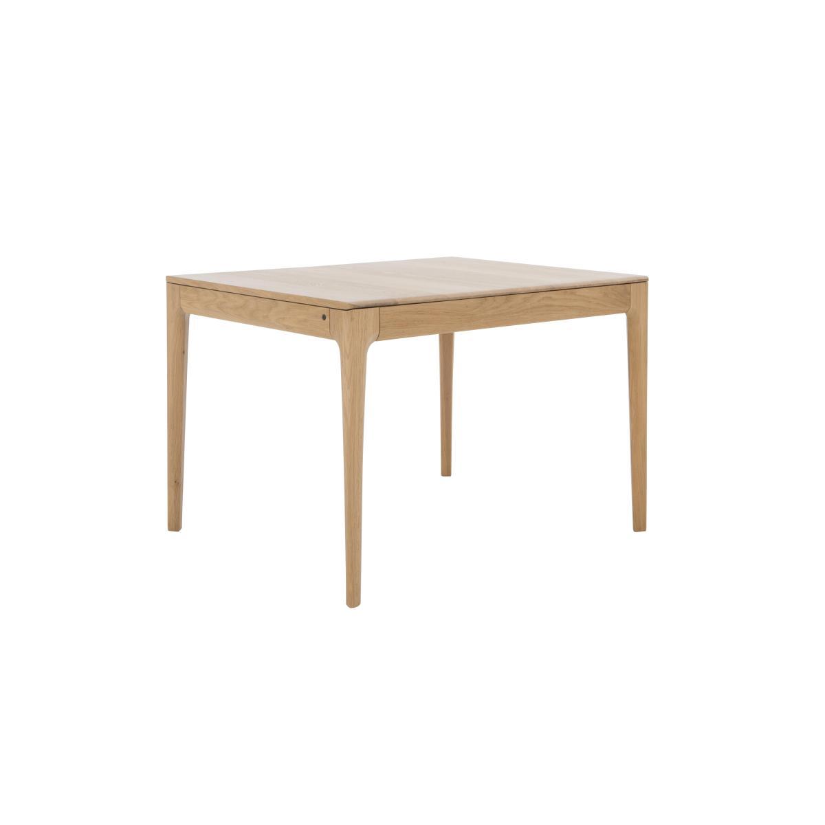 Ercol - Romana Small Extending Dining Table and 4 Slatted Dining Chairs - Brown – image 7