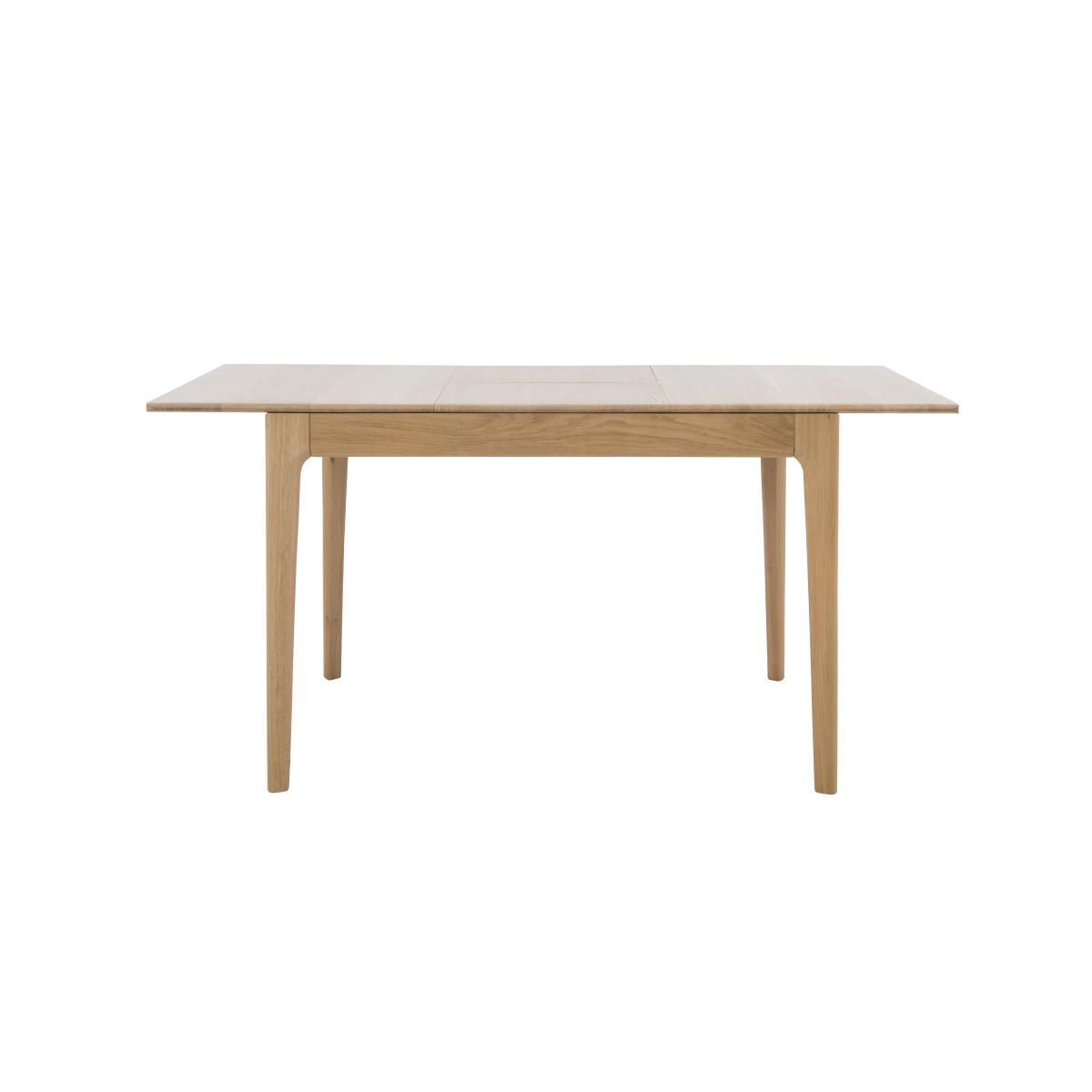 Ercol - Romana Small Extending Dining Table and 4 Slatted Dining Chairs - Brown – image 8