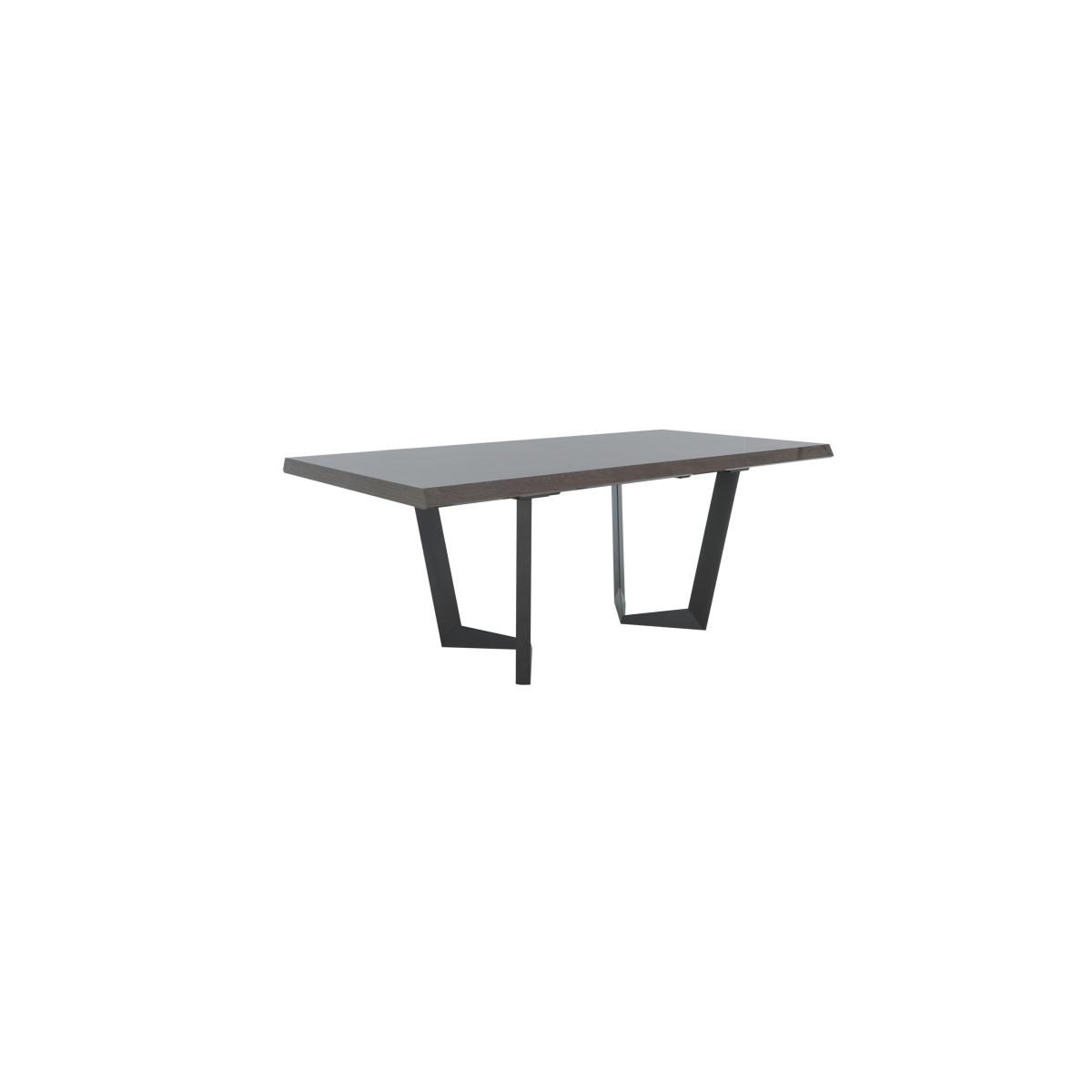 Palazzo 200cm Extending Dining Table in Silver Birch with 4 Capitonne Buttoned Dining Chairs – image 6