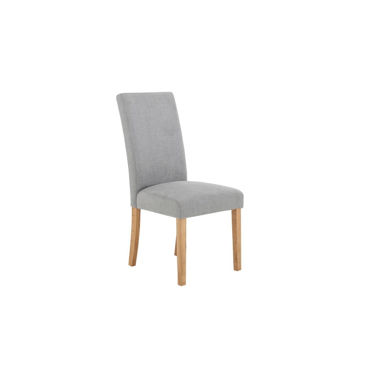Furnitureland - Angeles Flip Top Extending Dining Table and 4 Fabric Dining Chairs in Nickel – image 7