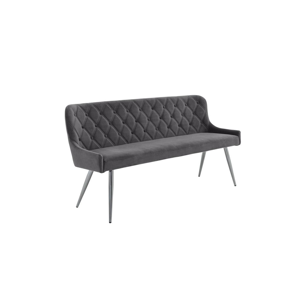 Donnie Dining Table, Bench and 2 Chairs - Grey – image 10