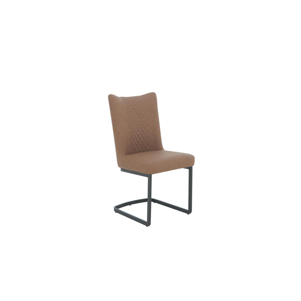 Bodahl - Loki Dining Table with 3 Brown Cantilever Dining Chairs and Dining Bench Dining Set – image 9