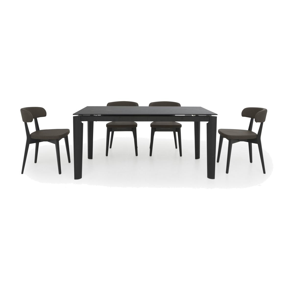 Connubia by Calligaris - Lord Extending Dining Table and 4 Siren Chairs - 130-cm
