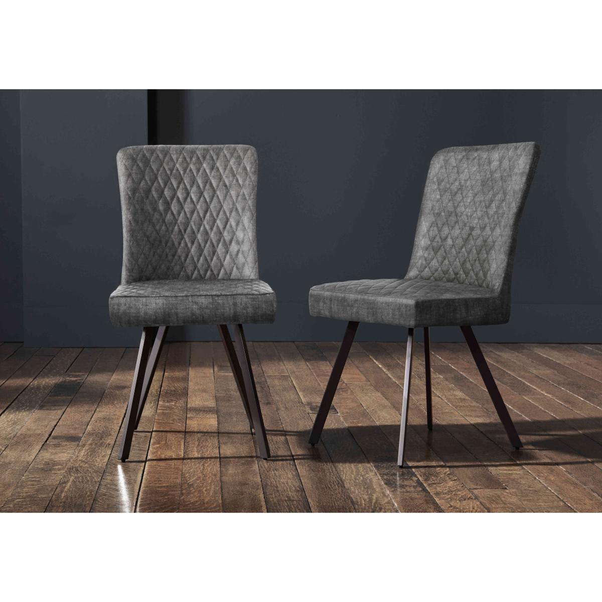 Earth Small Live Edge Dining Table and 4 Chairs - Graphite – image 2
