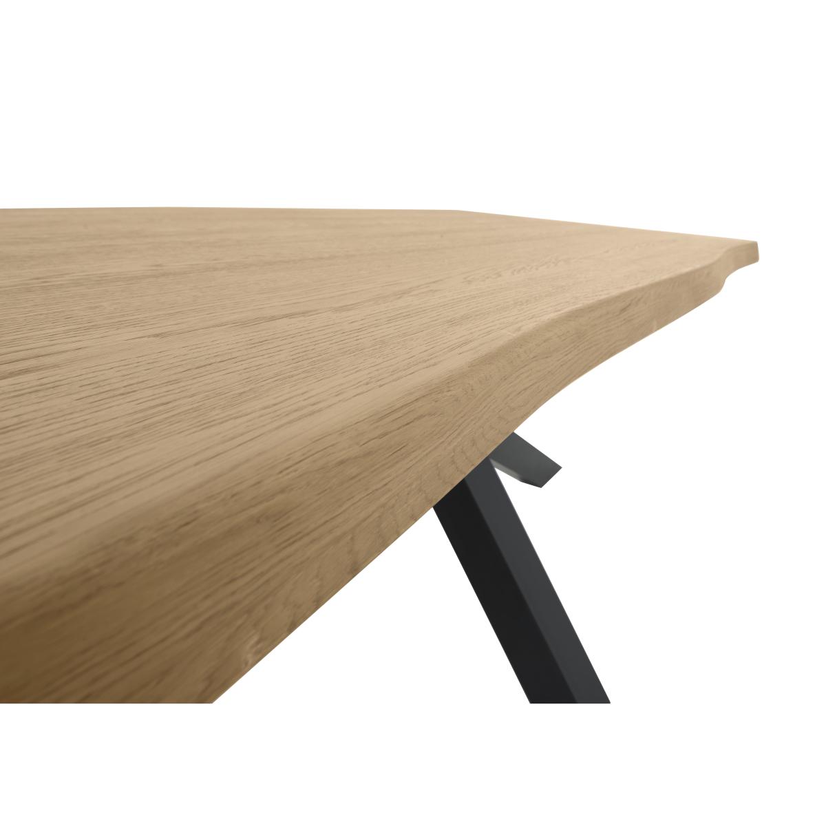 Earth Small Live Edge Dining Table and 4 Chairs - Graphite – image 3
