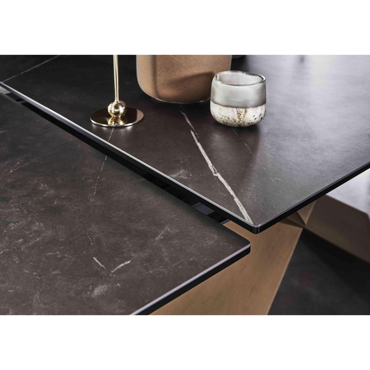 Veyron Extending Dining Table with 4 Chairs - Grey – image 4