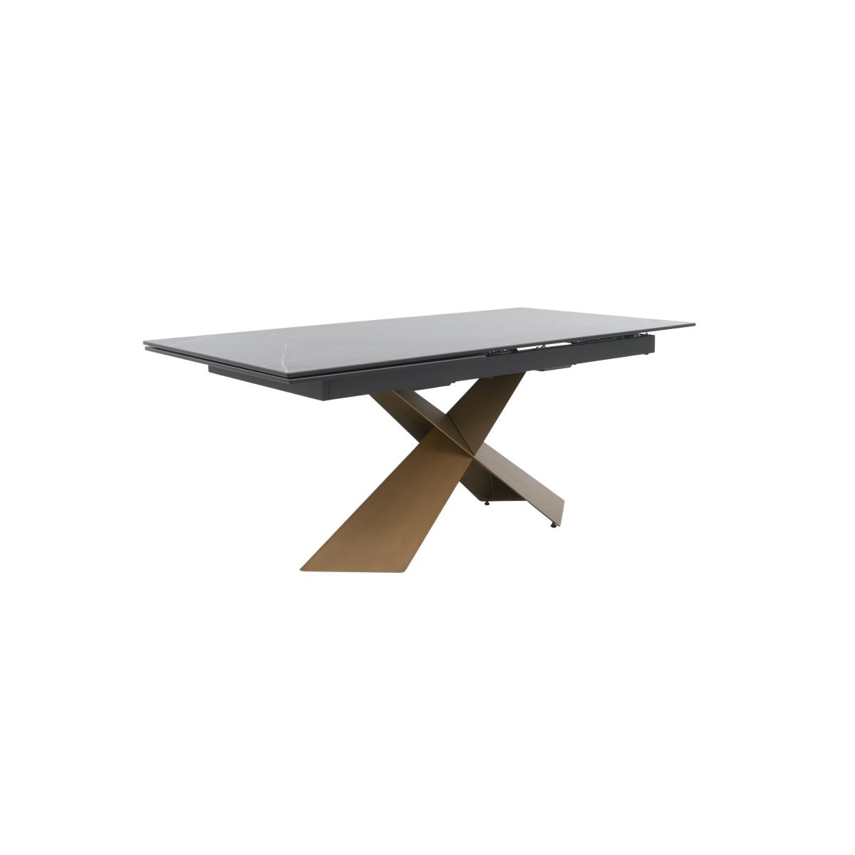 Veyron Extending Dining Table with 4 Chairs - Grey – image 7