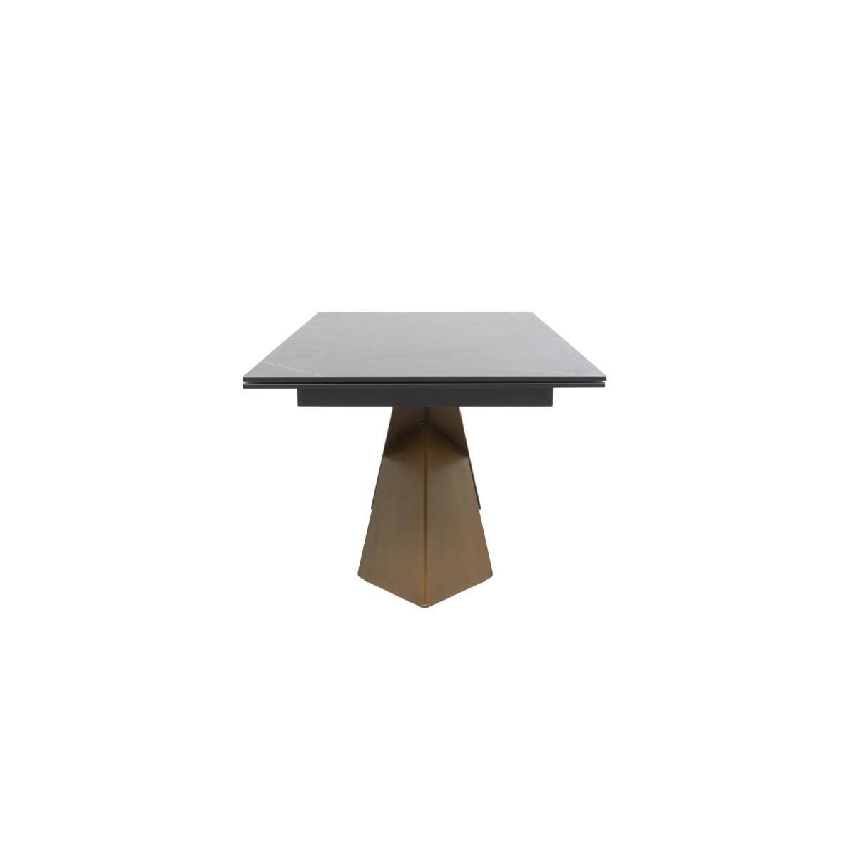 Veyron Extending Dining Table with 4 Chairs - Grey – image 9