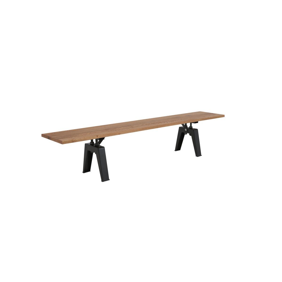 Thor Dining Table, 4 Grey Dining Chairs and Dining Bench Dining Set - Brown – image 10