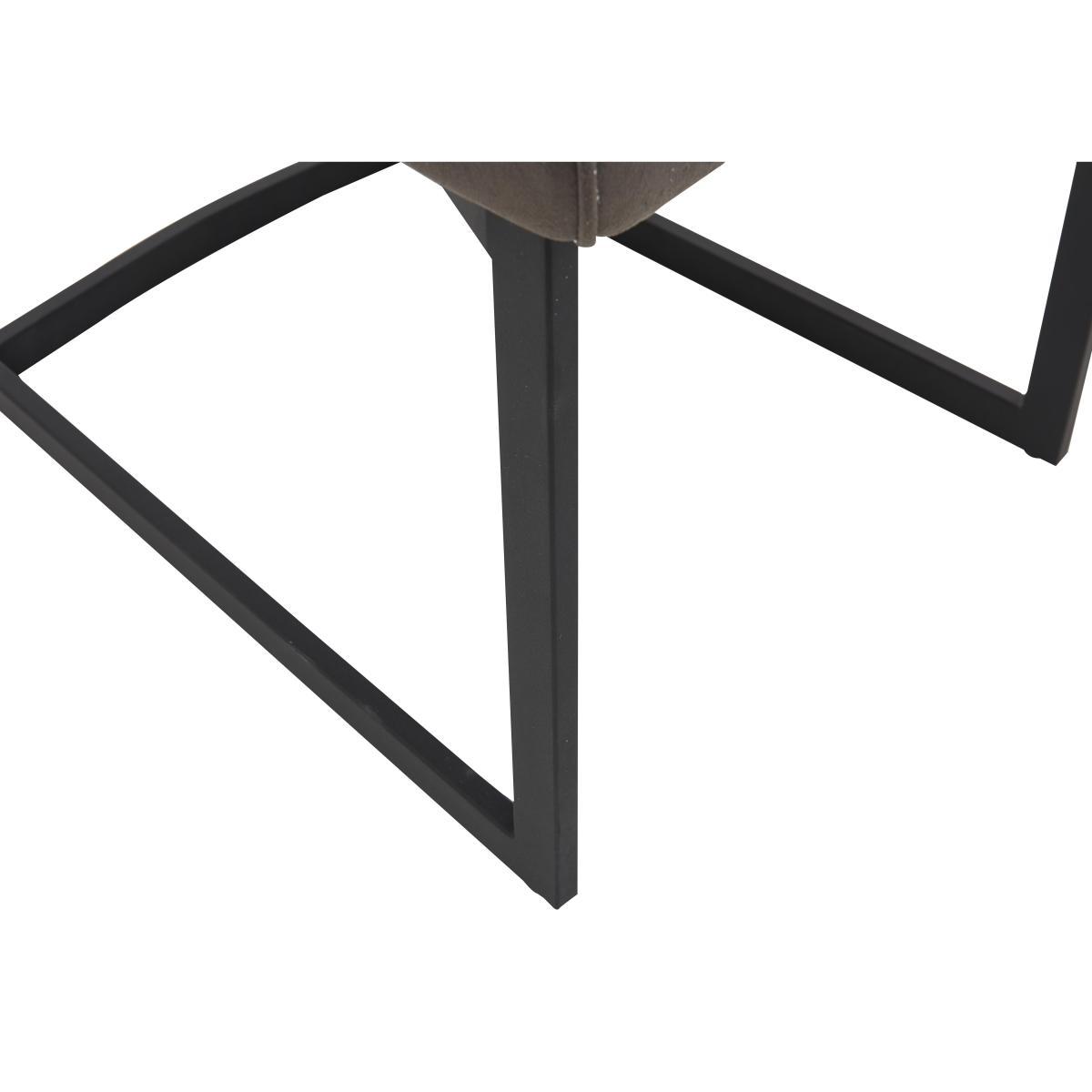 Merlin Extending Dining Table and 6 Chairs - Grey – image 8
