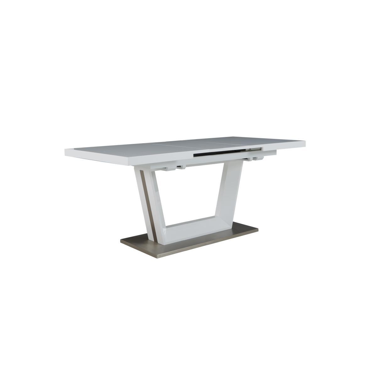 Bianco Large Extending Dining Table and 6 Chairs Dining Set – image 6