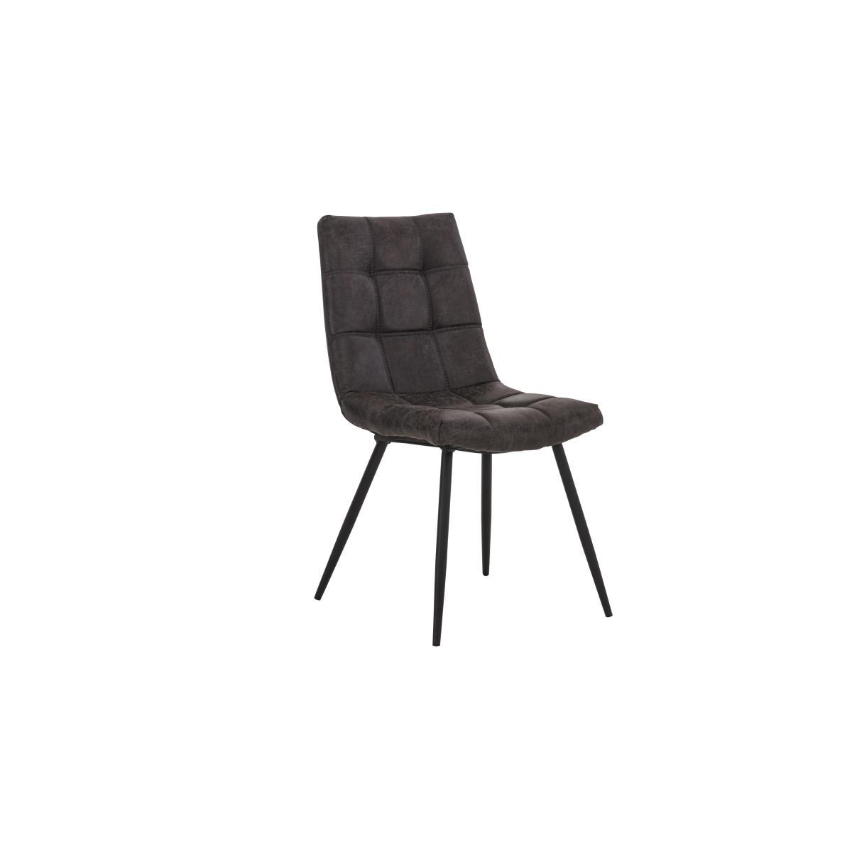 Walker Fixed Dining Table and 4 Chairs - Brown – image 7