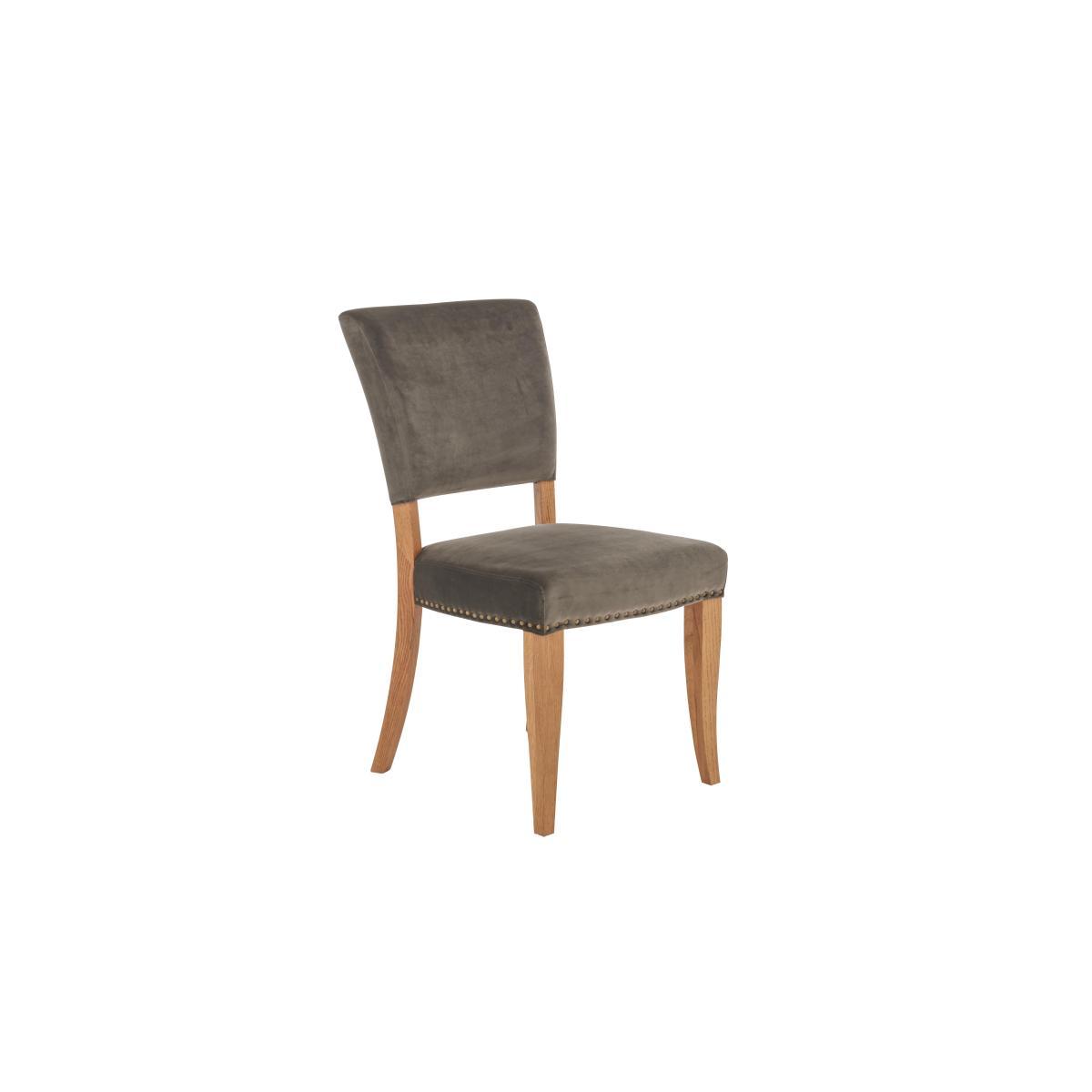 Globe Table and 4 Velvet Chairs Set - Grey – image 7