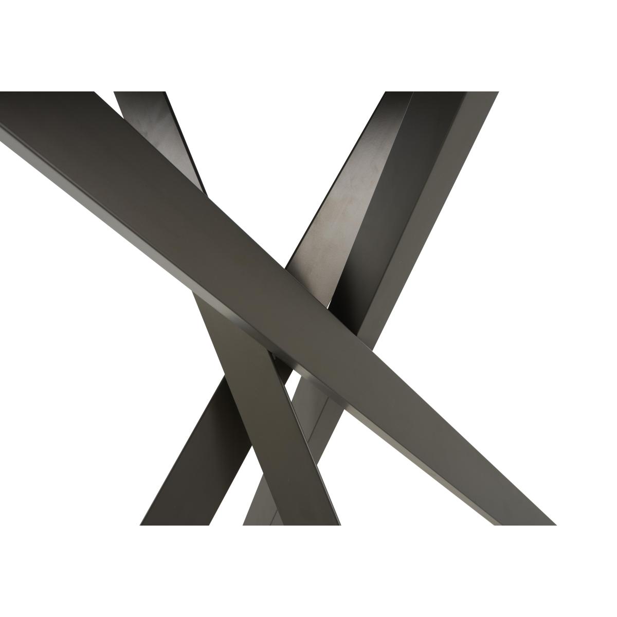 Samurai Bar Table and 4 Faux Leather Bar Stools – image 3