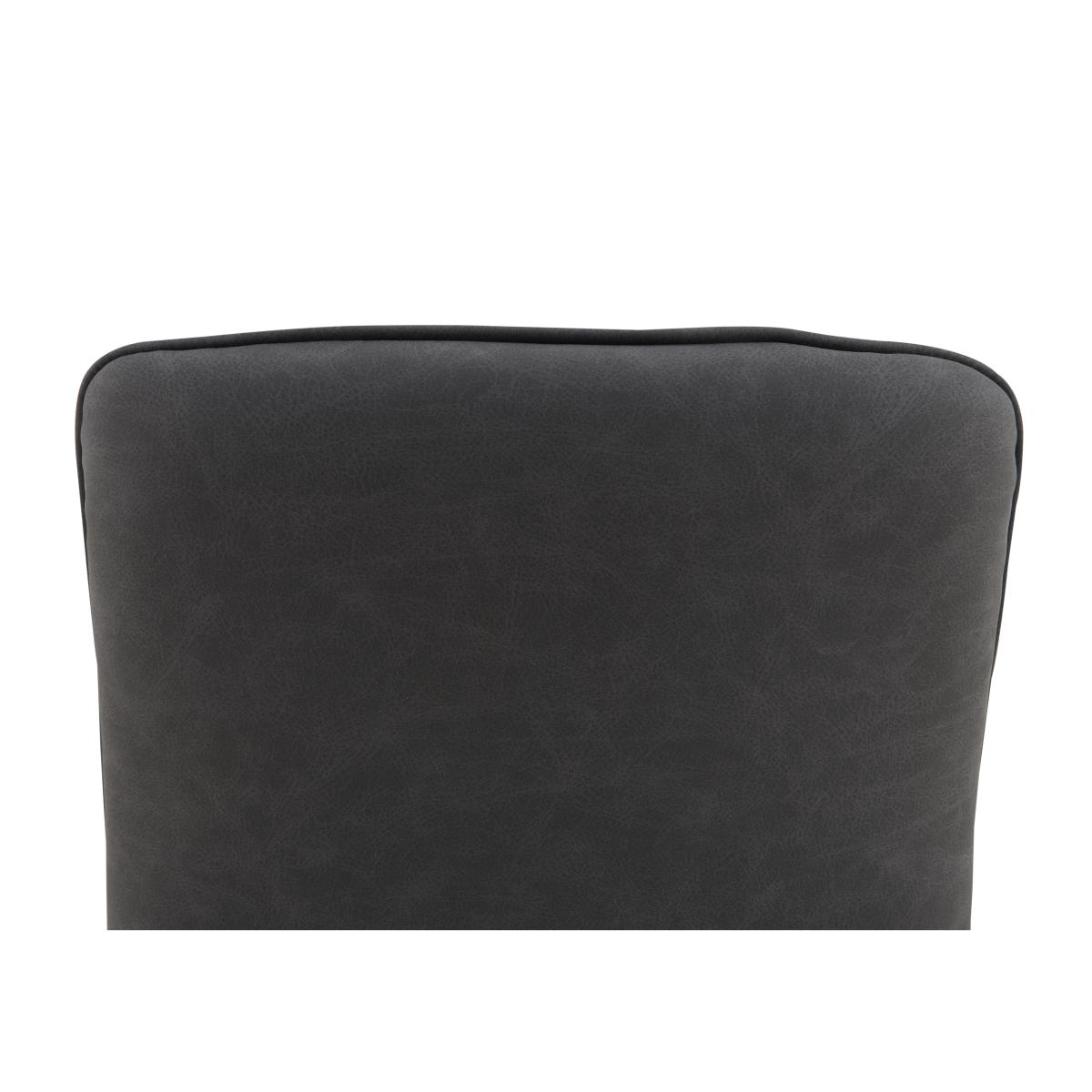 Samurai Bar Table and 4 Faux Leather Bar Stools – image 4