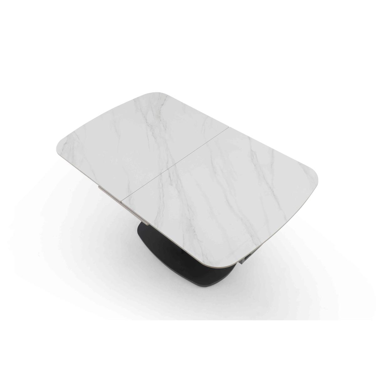 Veja Popup Extending Dining Table with 6 Swivel Chairs – image 2