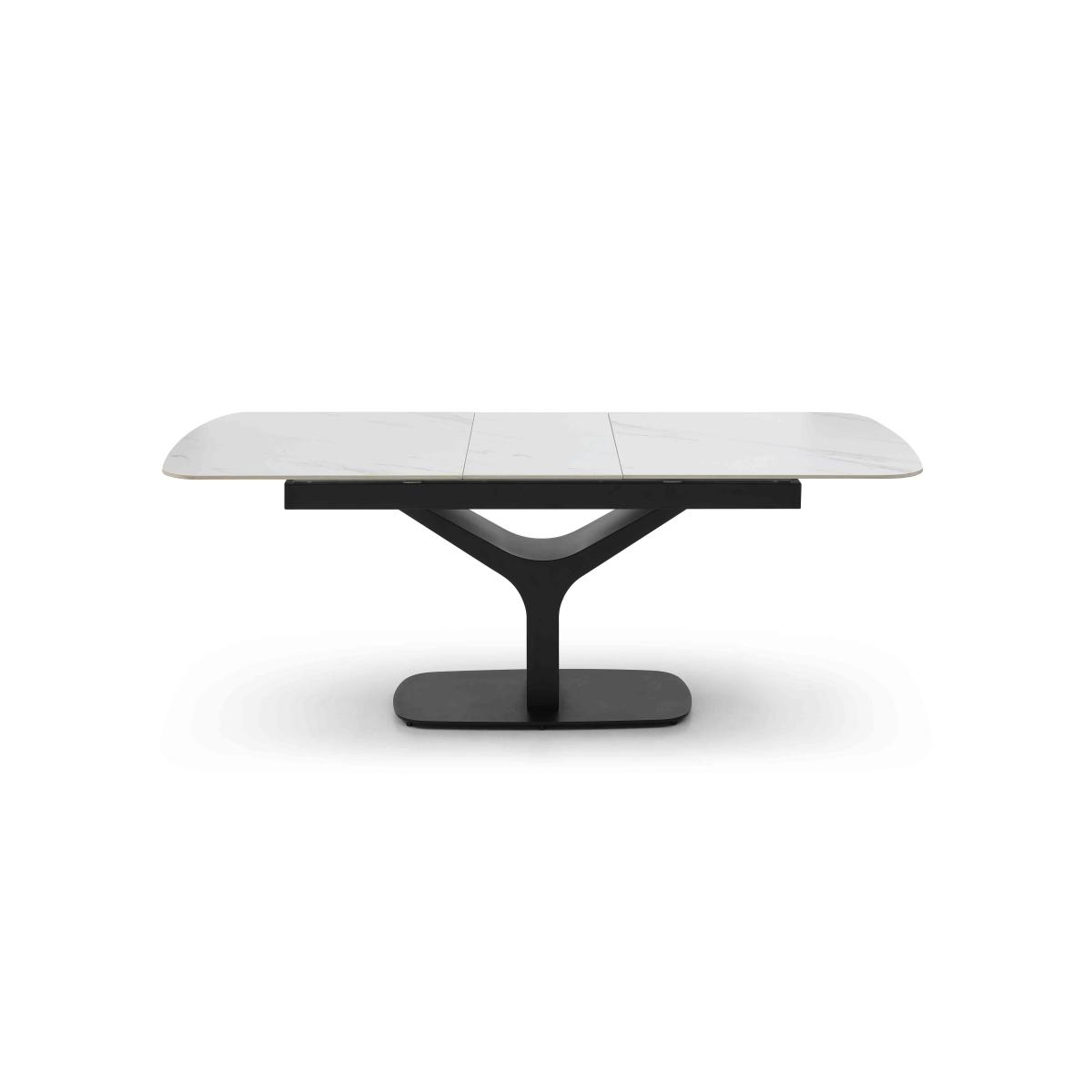 Veja Popup Extending Dining Table with 6 Swivel Chairs – image 7