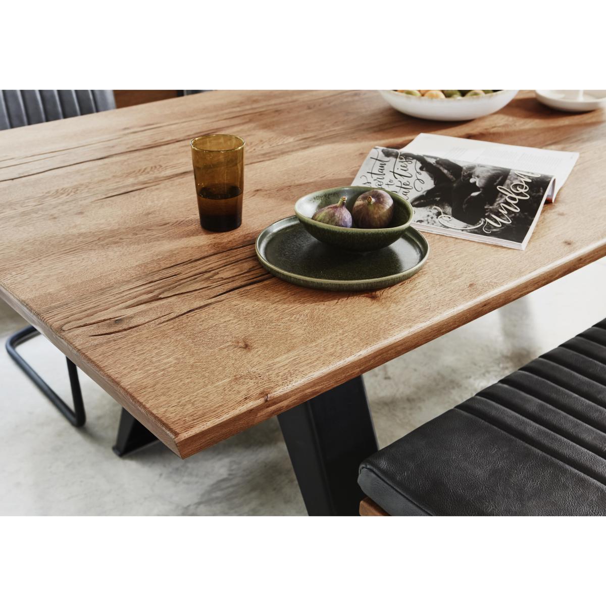 Thor Dining Table and 6 Grey Dining Chairs Dining Set – image 5