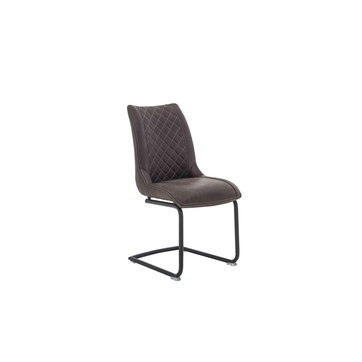 Habufa - Detroit Starburst Leg Dining Table and 4 Baltimore Chairs Set - 230-cm - Cognac – image 5