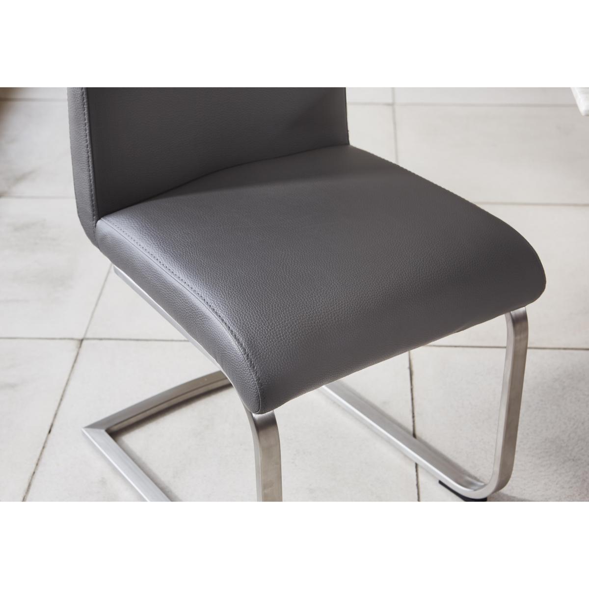 Arabella Extending Dining Table and 4 Dining Chairs - Silver – image 8