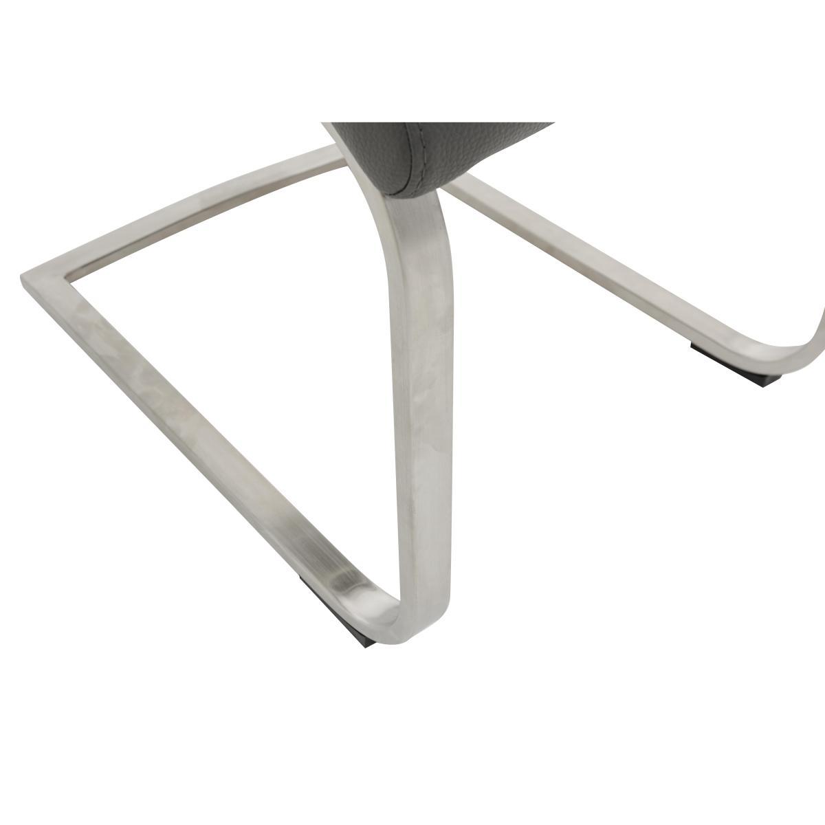 Arabella Extending Dining Table and 4 Dining Chairs - Silver – image 10
