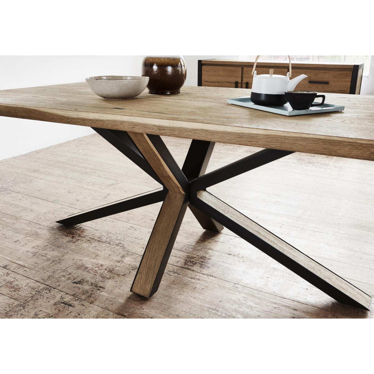 Habufa - Detroit Starburst Leg Dining Table with 4 Detroit Dining Chairs – image 4