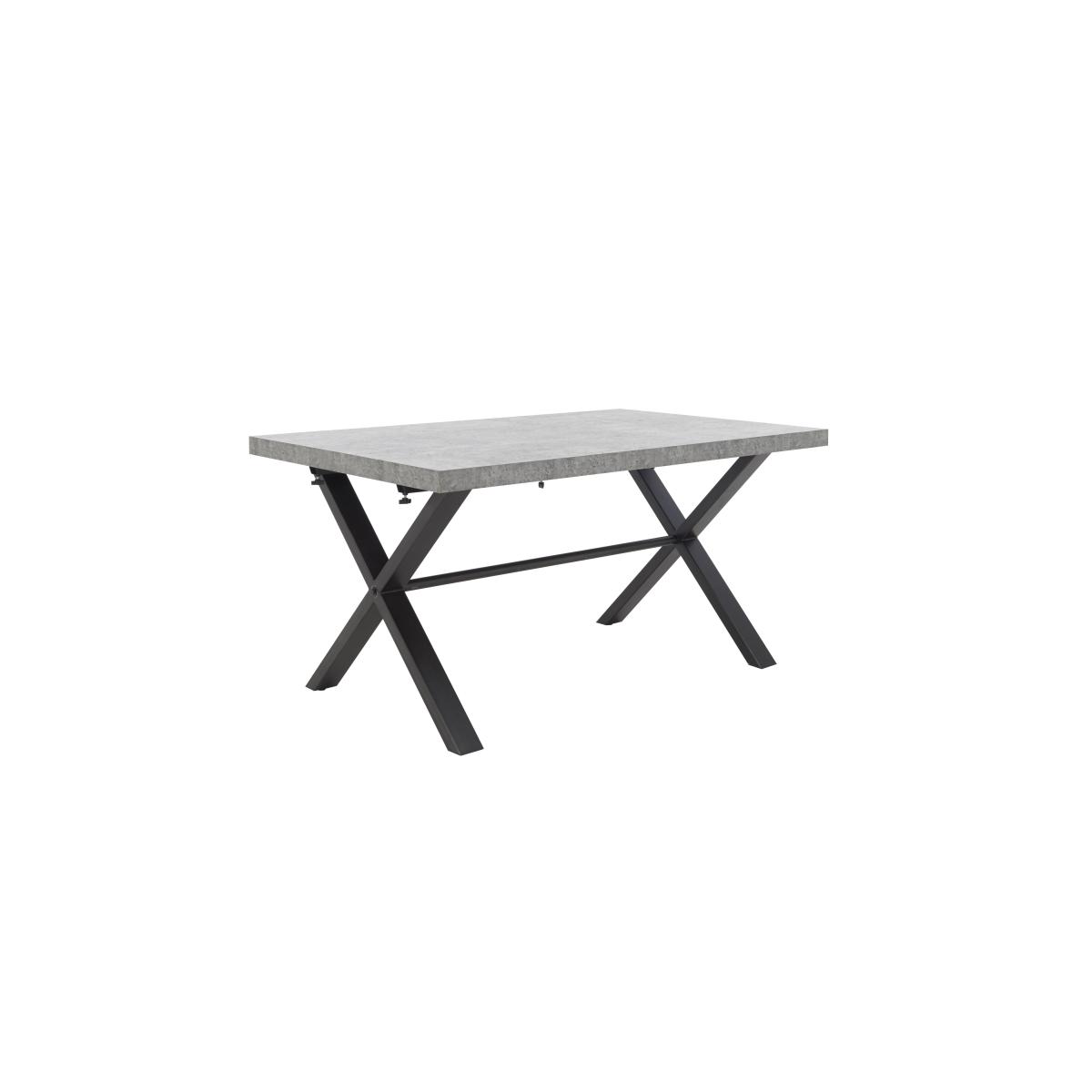 Moon Dining Table with 4 Cantilever Dining Chairs and Dining Bench Set - 190-cm – image 5