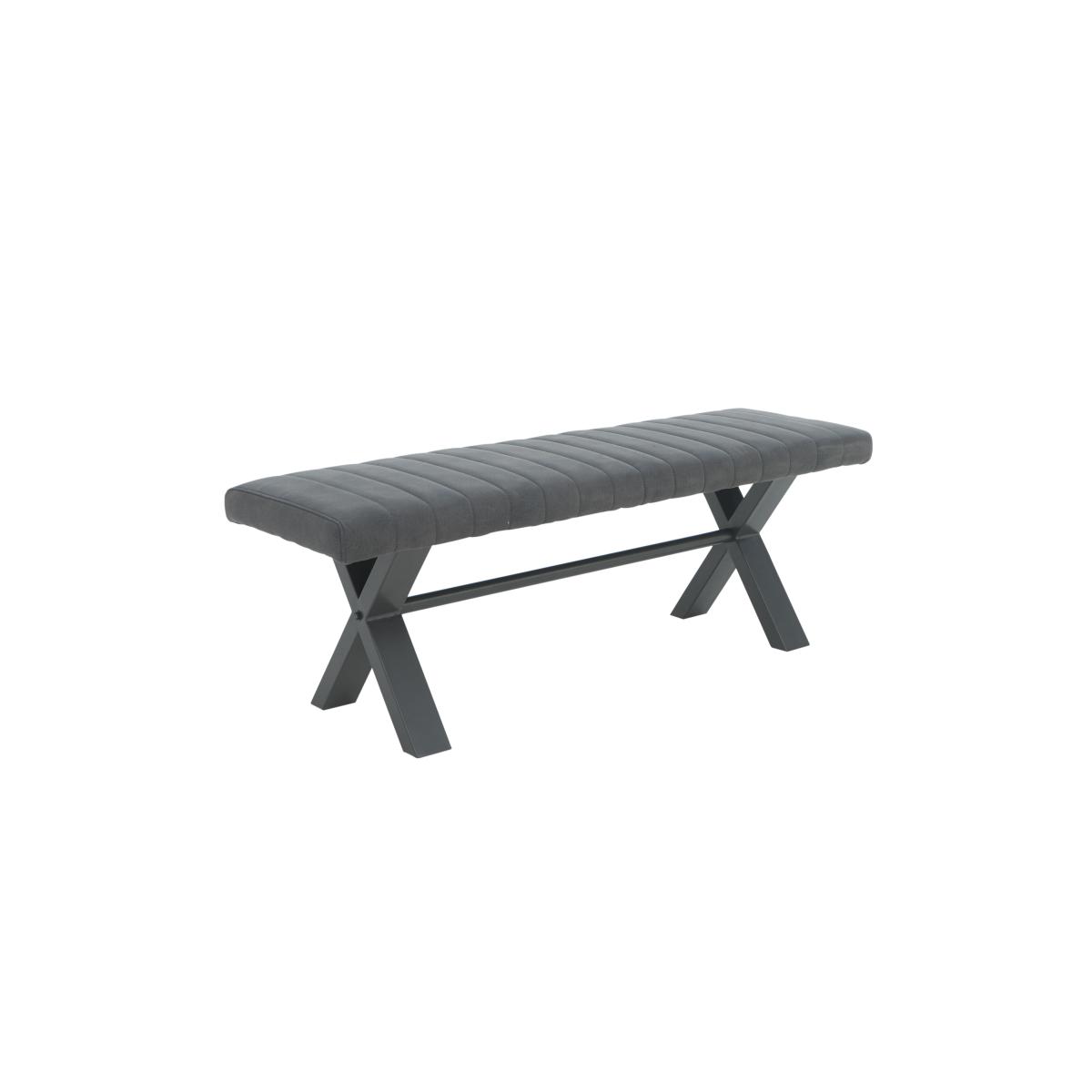 Moon Dining Table with 4 Cantilever Dining Chairs and Dining Bench Set - 190-cm – image 6