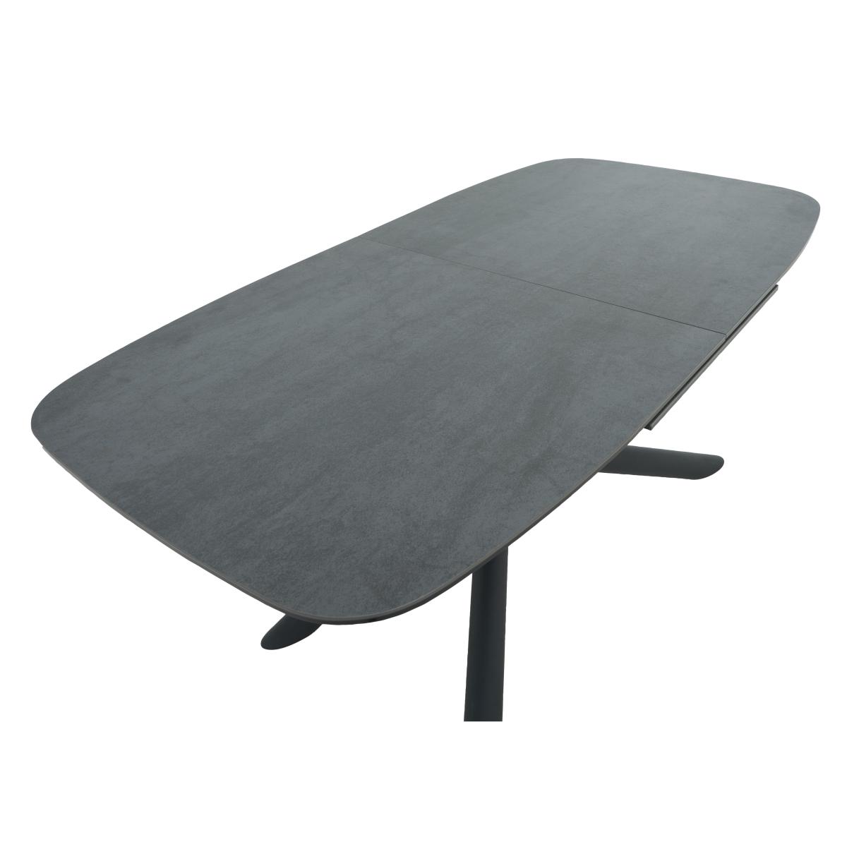 Zeppelin Extending Dining Table and 6 Side Dining Chairs – image 3