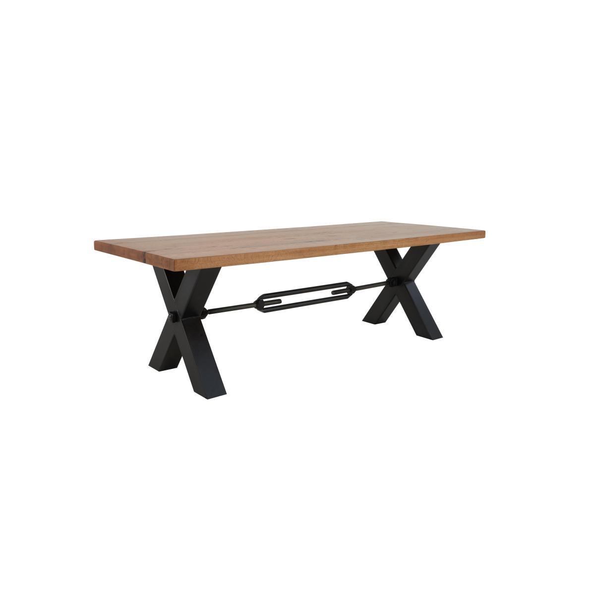 Terra Dining Table and 6 Grey Chairs - Brown – image 9