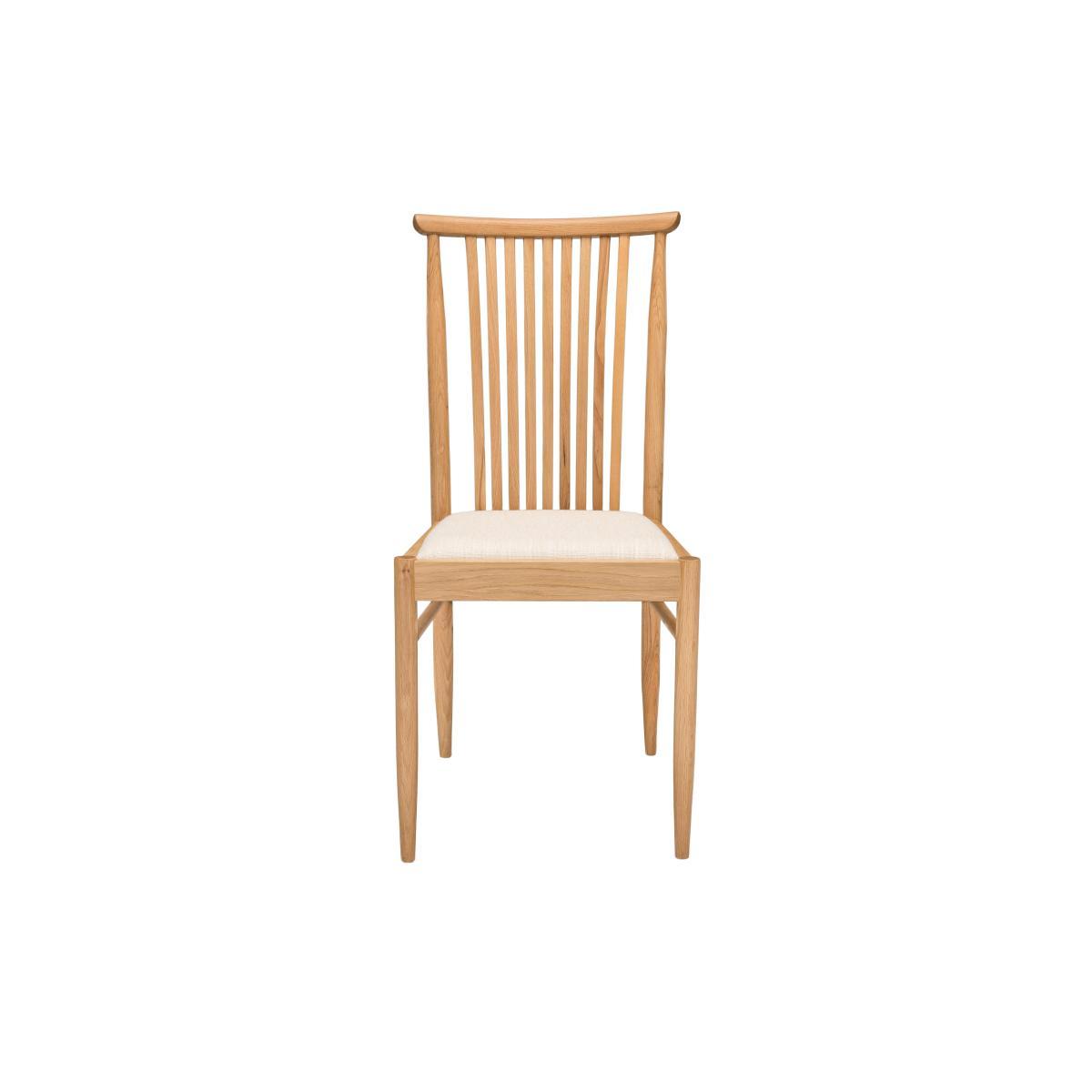 Ercol - Teramo Medium Dining Table and 4 Slatted Chairs - Brown – image 2