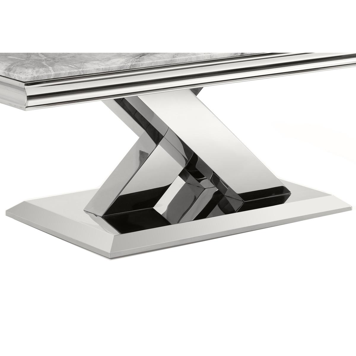 Dolce Small Dining Table and 6 Side Chairs – image 9