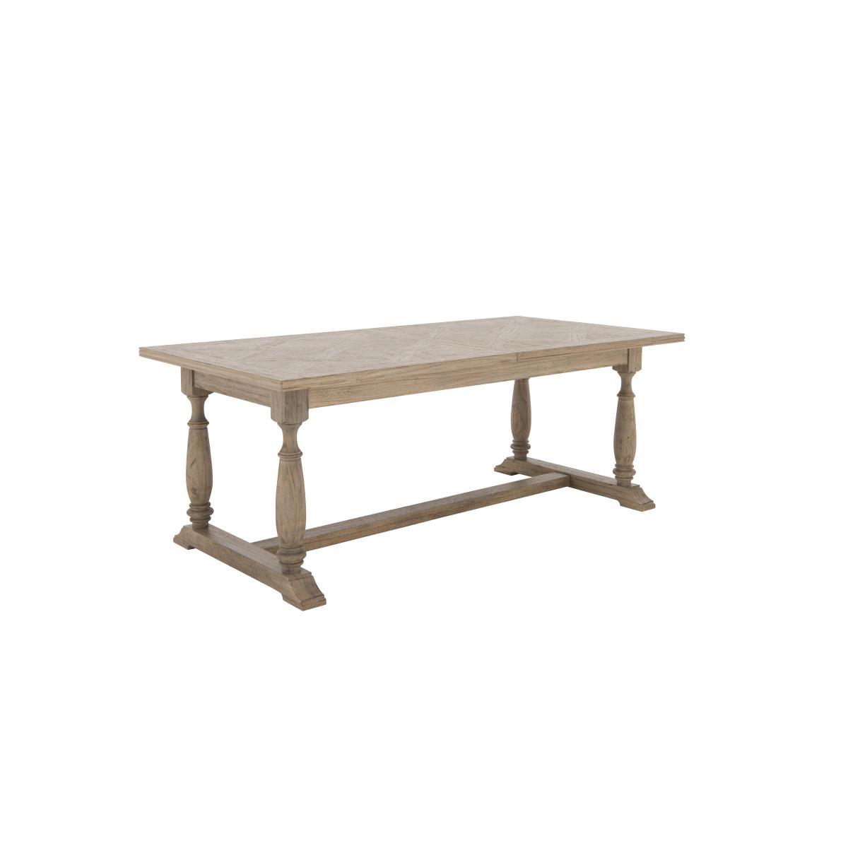 Riviera Extending Table and 4 Dining Chairs - Brown – image 4