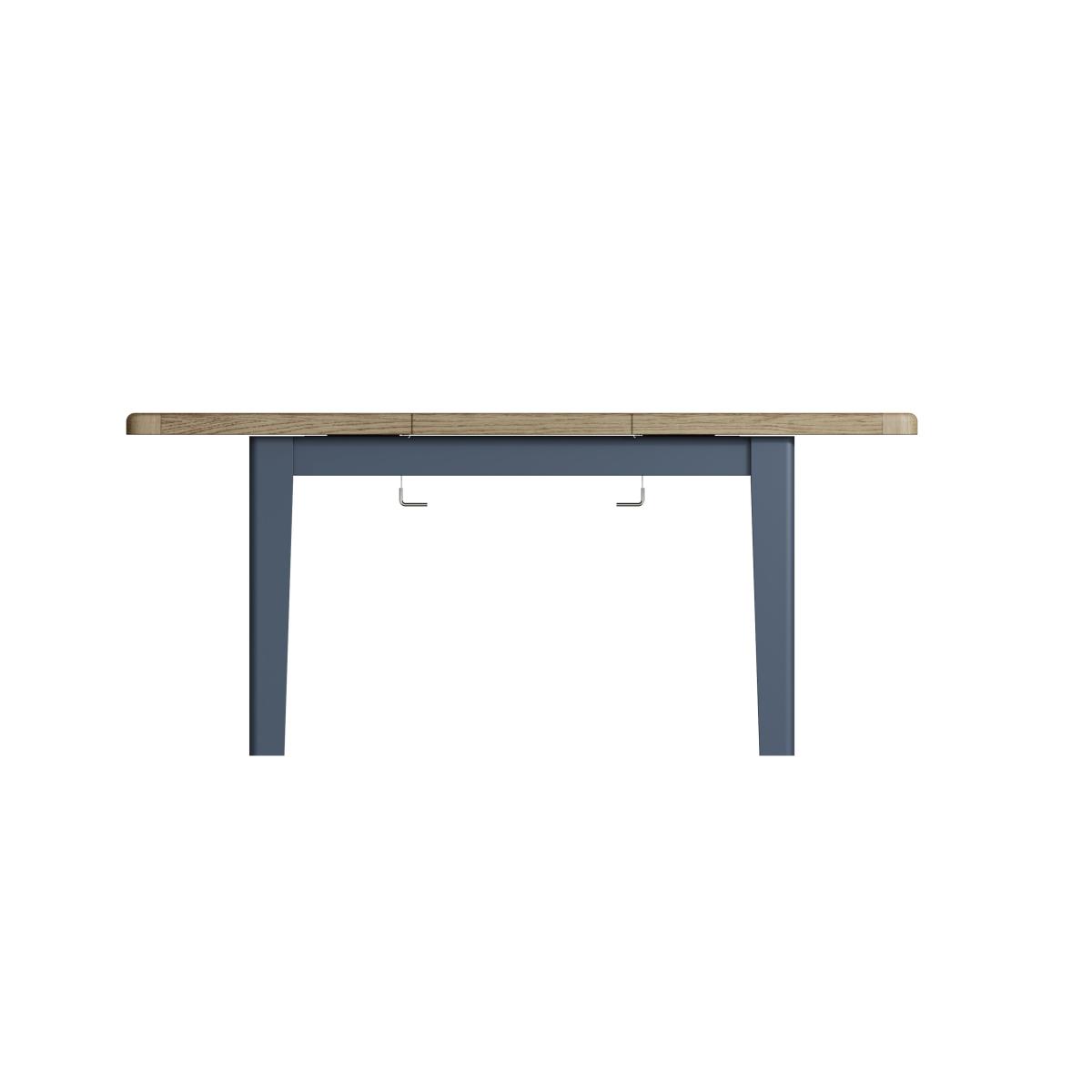 Hewitt Rectangular Extending Dining Table and 6 Slatted Dining Chairs – image 3