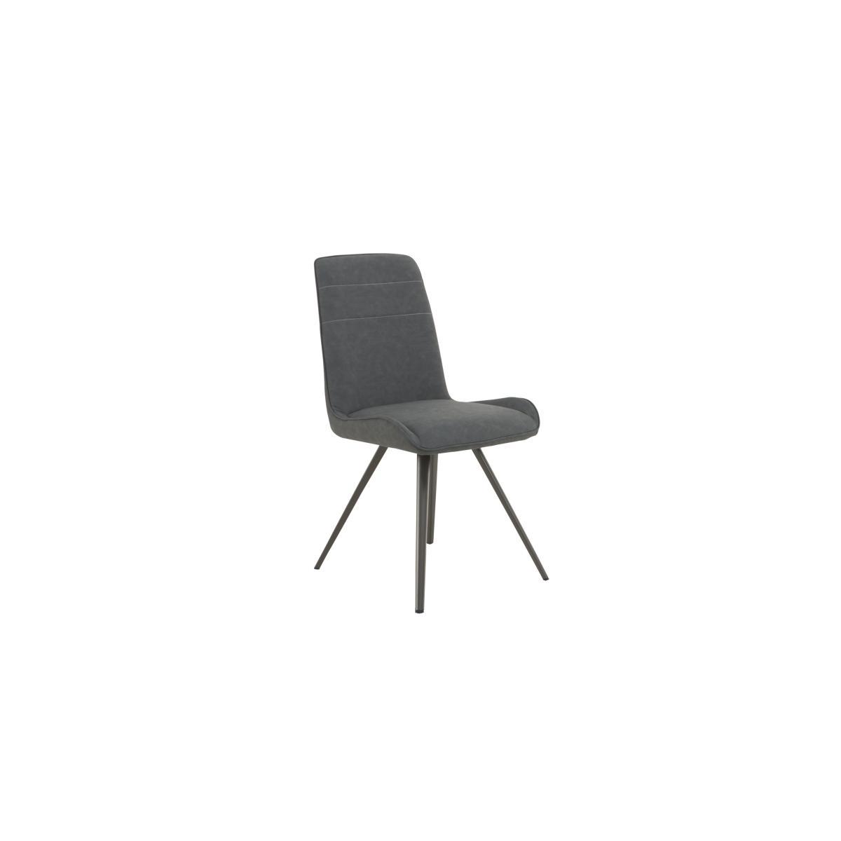 Samurai Extending Dining Table and 6 Faux Leather Dining Chairs – image 9