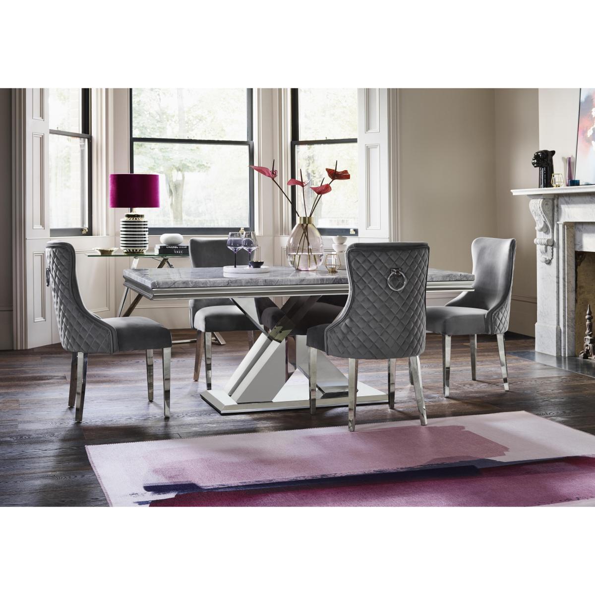 Dolce Dining Table and 4 Side Chairs – image 2