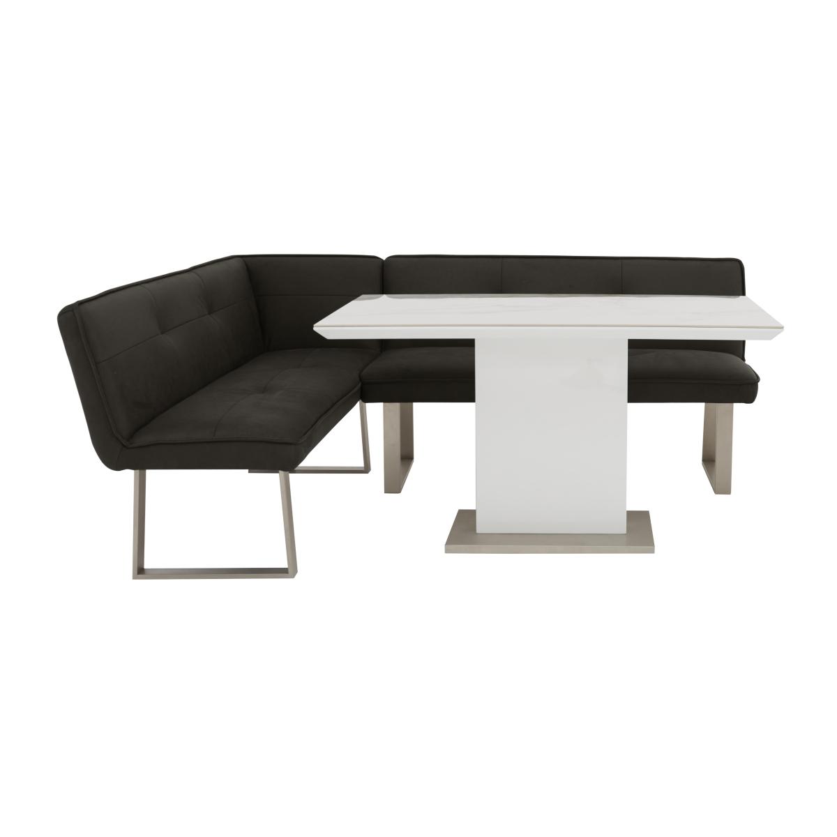 Central Park Dining Table and Left Hand Facing Corner Bench