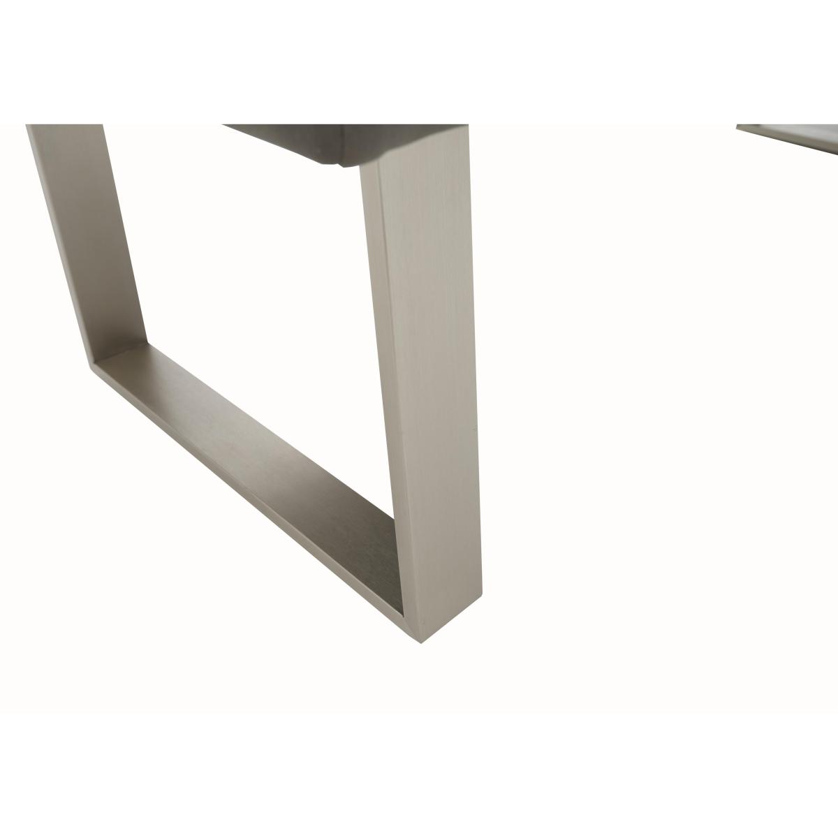 Park Avenue Dining Table, Left-Hand Facing Corner Bench and Standard Bench Dining Set - Grey – image 8