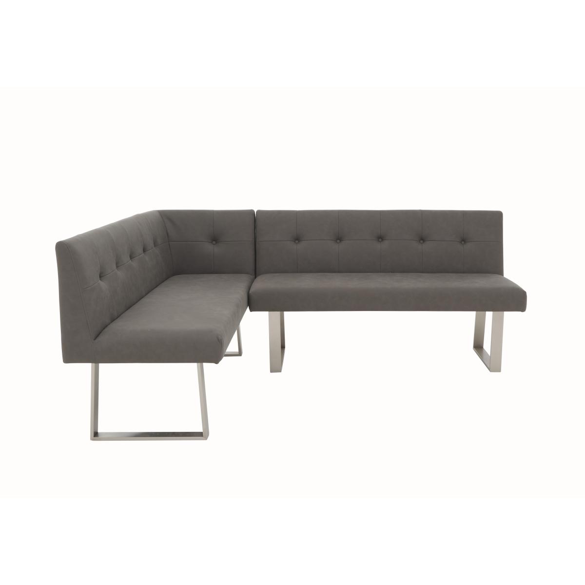 Park Avenue Dining Table, Left-Hand Facing Corner Bench and Standard Bench Dining Set - Grey – image 9