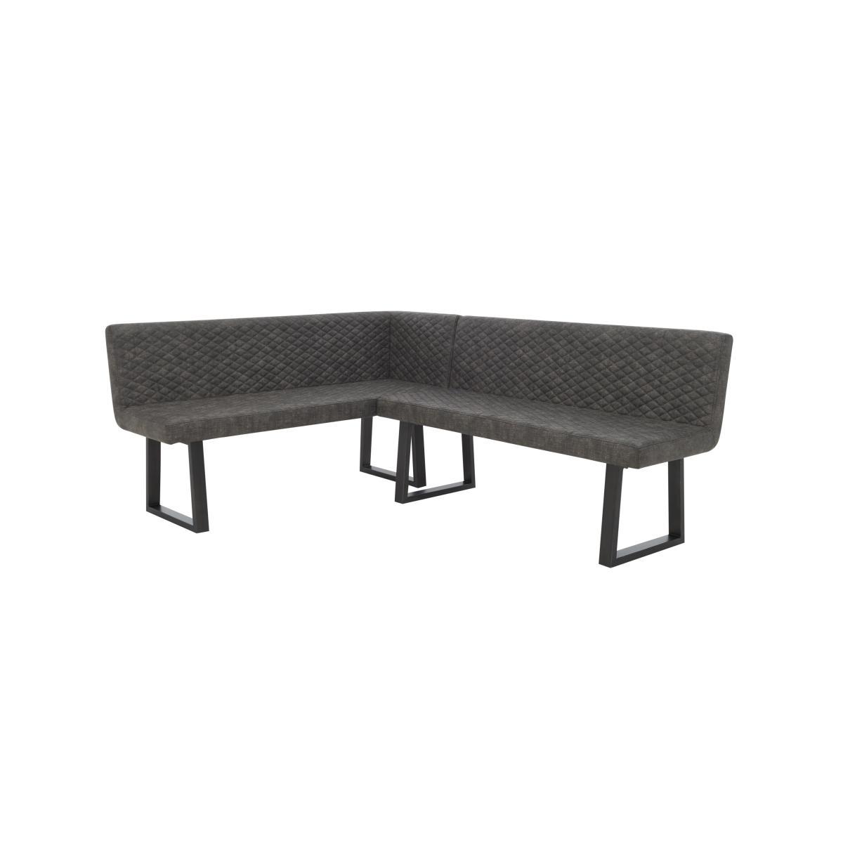 Compact Earth Dining Table, Left Hand Facing Corner Bench and Low Dining Bench – image 7