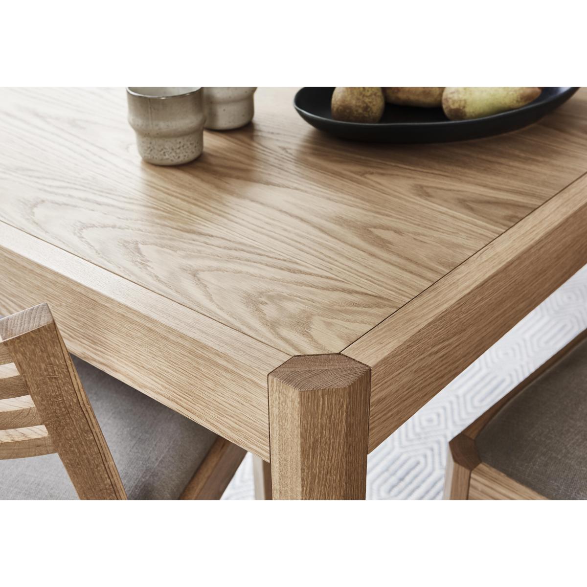 Ercol - Ella Medium Extending Dining Table, 4 Dining Chairs and Medium Dining Bench - Brown – image 3