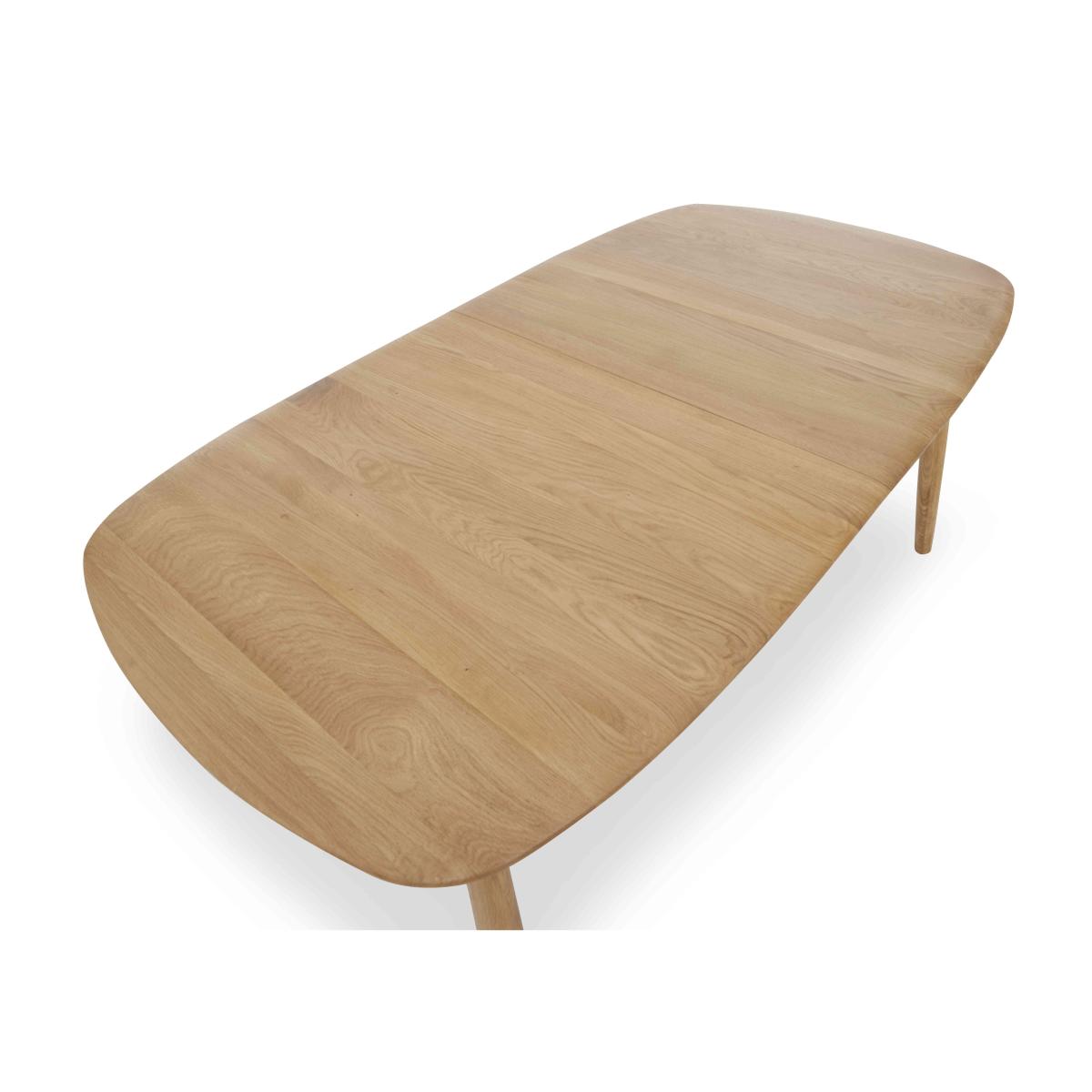 Stockholm Extending Dining Table with 2 Wooden Chairs and a Bench – image 2