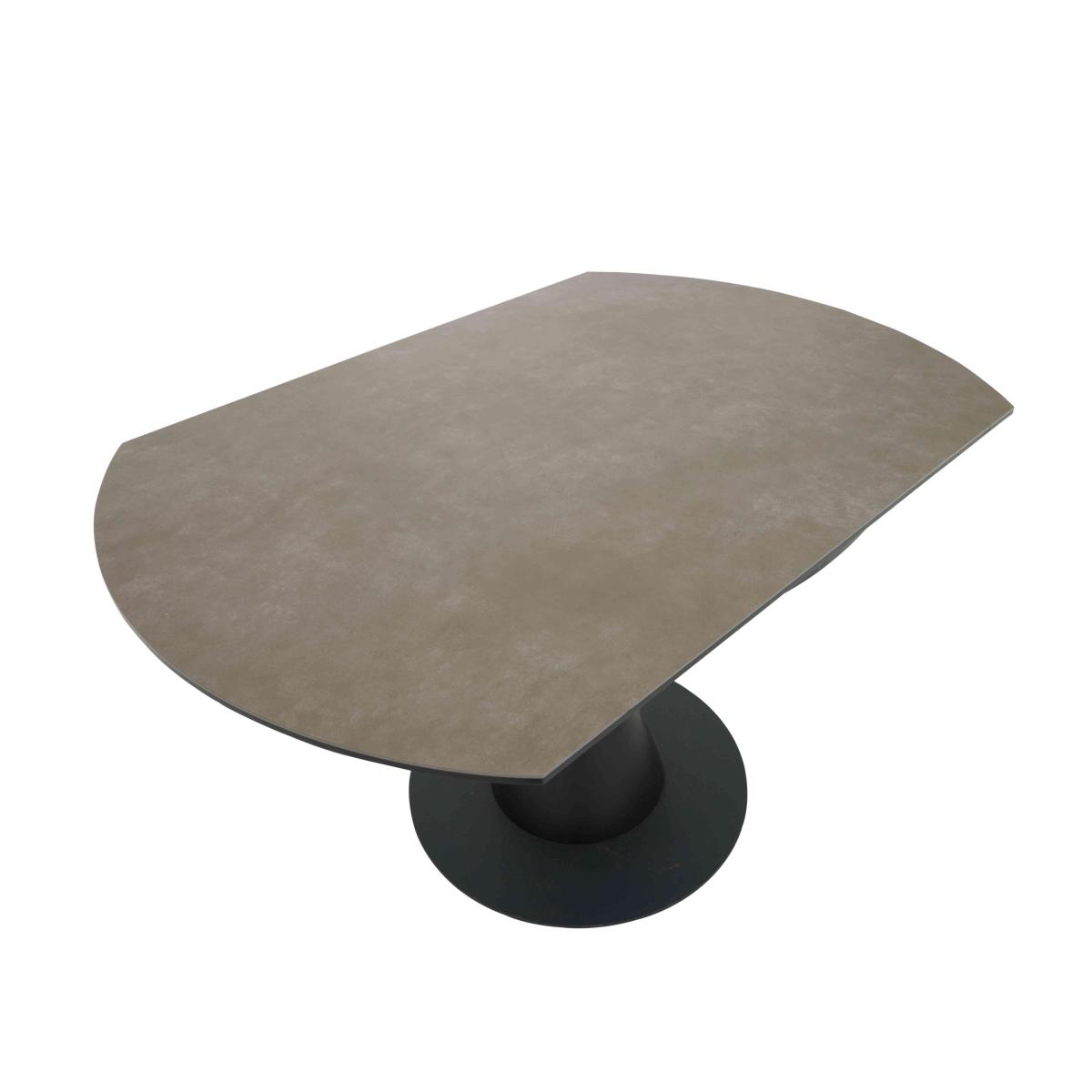 Enterprise Round Extending Table with 4 Swivel Dining Side Chairs and 2 Swivel Dining Arm Chairs Dining Set – image 6