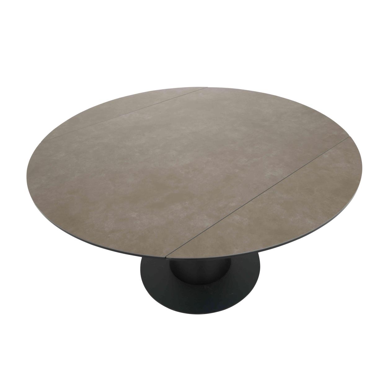Enterprise Round Extending Table with 4 Swivel Dining Side Chairs and 2 Swivel Dining Arm Chairs Dining Set – image 7